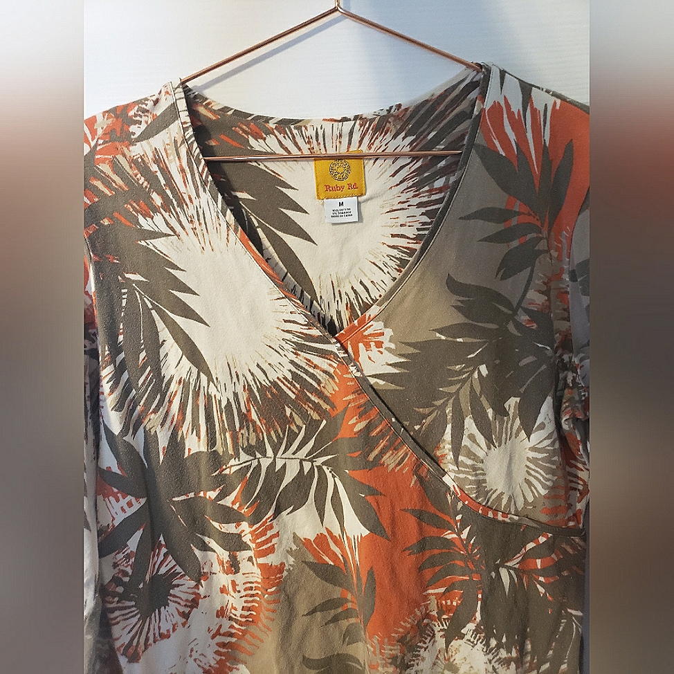 Ruby Rd Print Top
